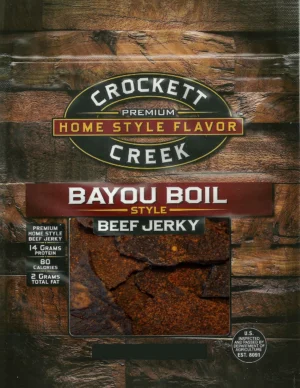Crockett Creek Bayou Boil Beef Jerky
