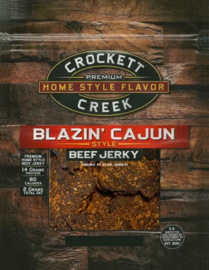 Crockett Creek Blazin Cajun Beef Jerky