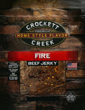 Fire Beef Jerky - an extra spicy beef jerky flavor