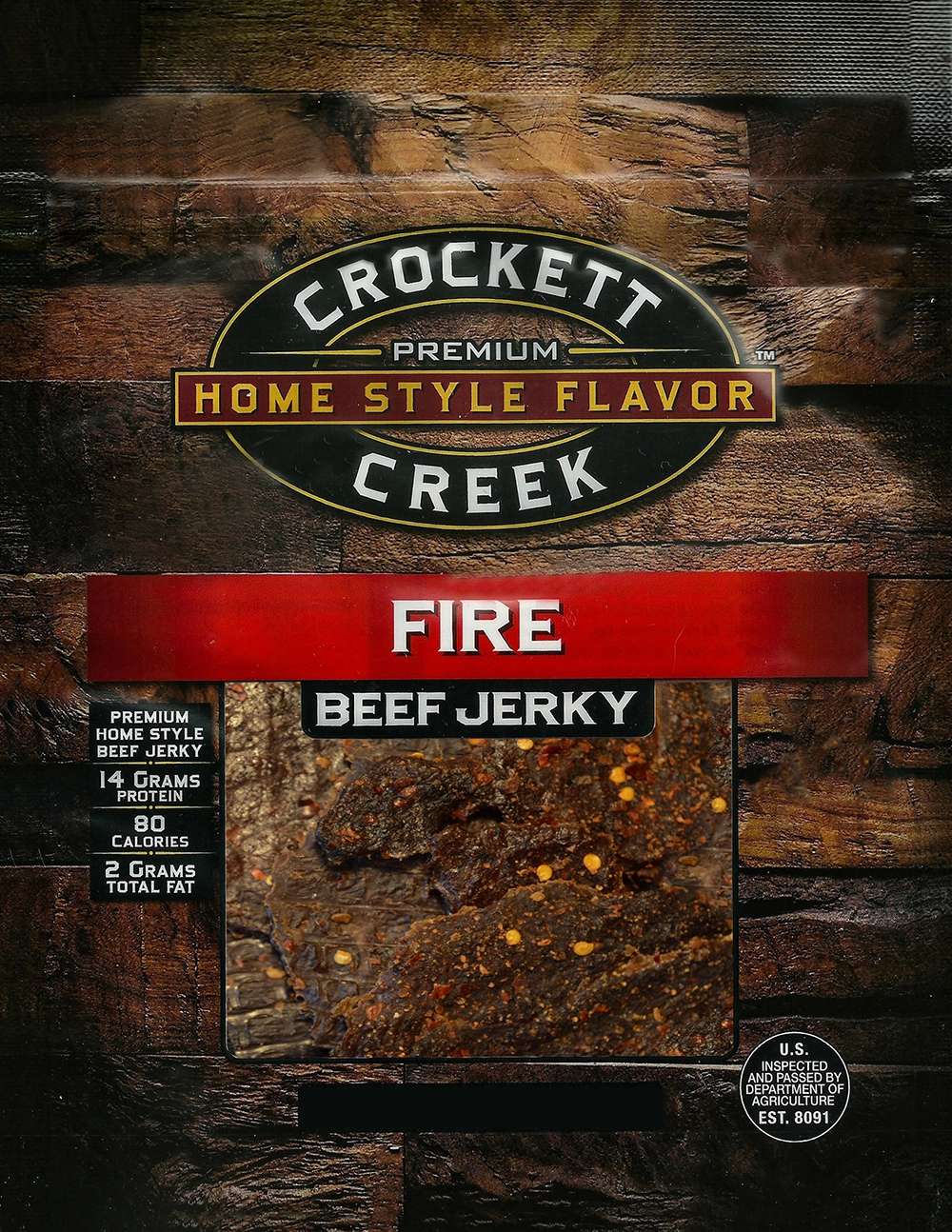Crockett Creek Fire Beef Jerky