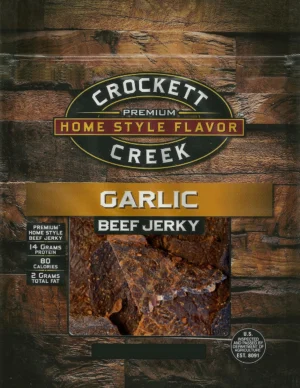 Crockett Creek Garlic Beef Jerky