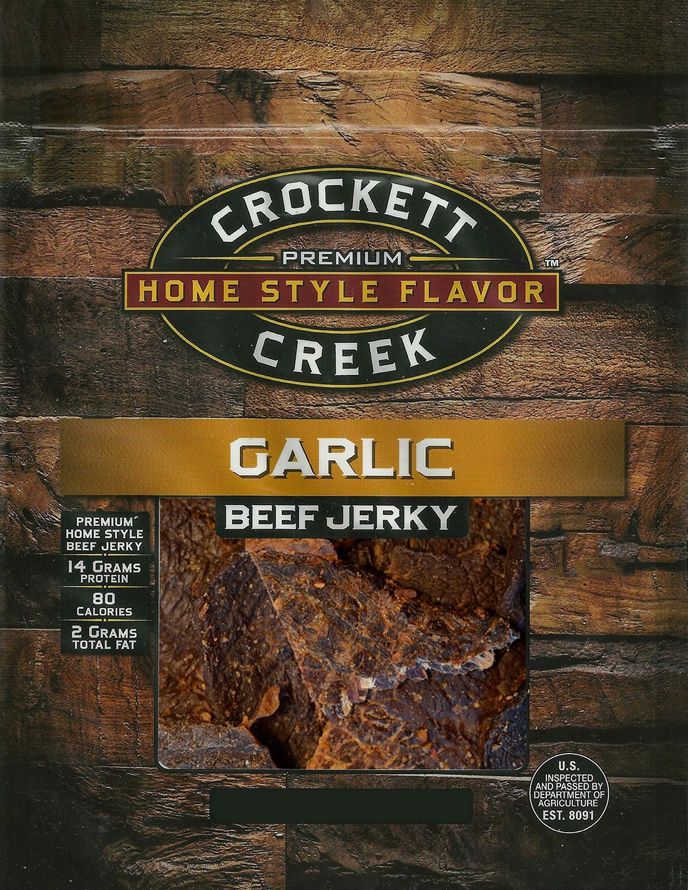 Crockett Creek Garlic Beef Jerky