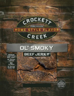 Crockett Creek Ol Smoky Beef Jerky