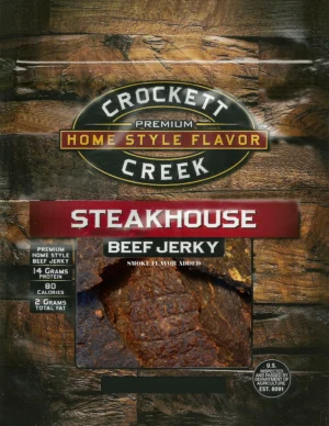 Crockett Creek Steakhouse Beef Jerky