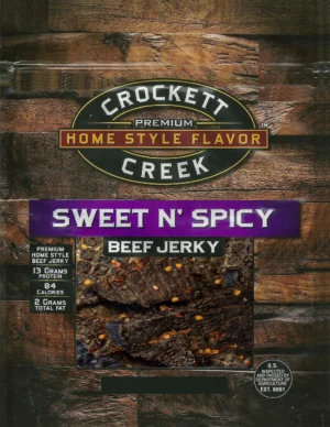 Crockett Creek Sweet N Spicy Beef Jerky