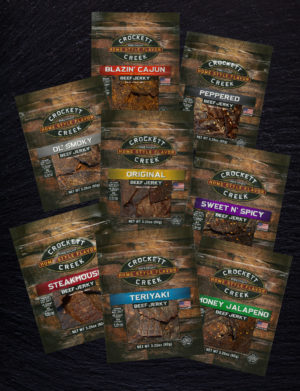 valentine's day variety jerky box from crockett creek