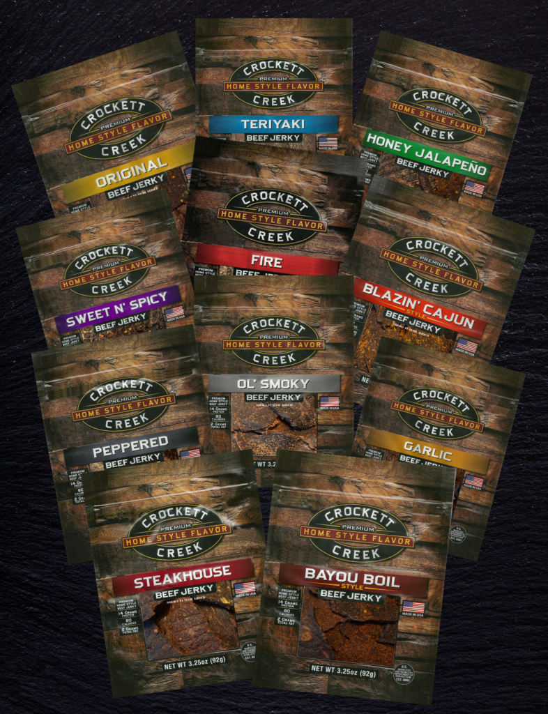 Beef Jerky Variety Box Crockett Creek Jerky