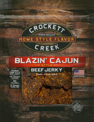Crockett Creek Blazin Cajun Beef Jerky