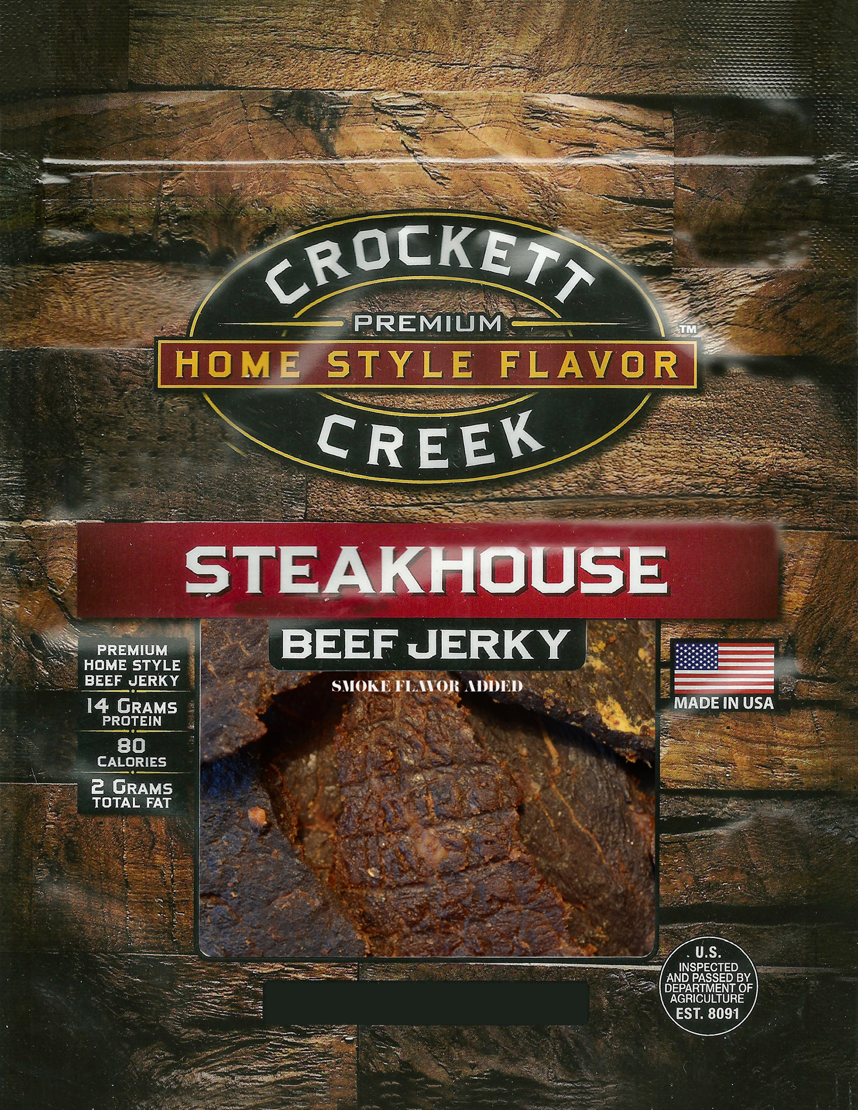 Crockett Creek Steakhouse Beef Jerky