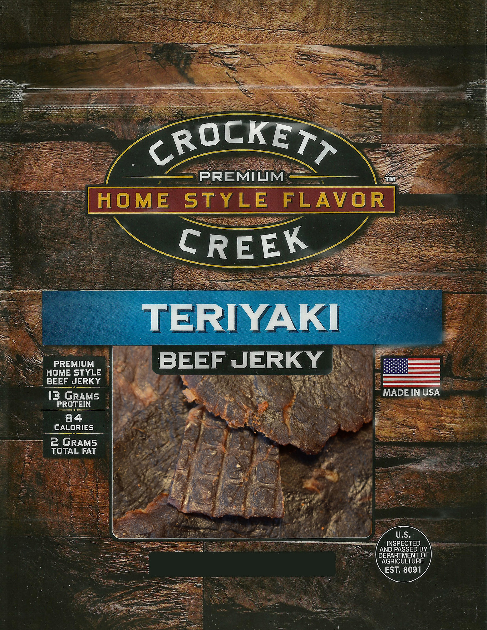 Crockett Creek Teriyaki Beef Jerky
