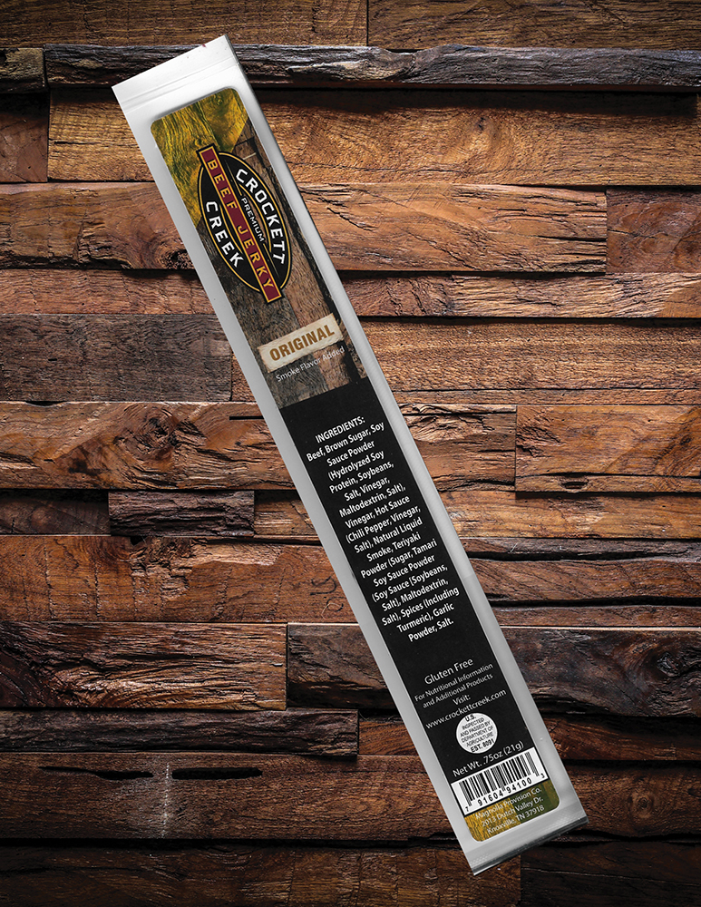 product image of original beef stick from crockett creek beef jerky