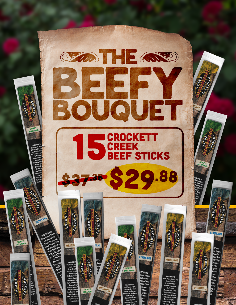 The Beefy Bouquet by Crockett Creek