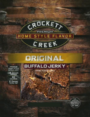 Crockett Creek Original Buffalo Jerky