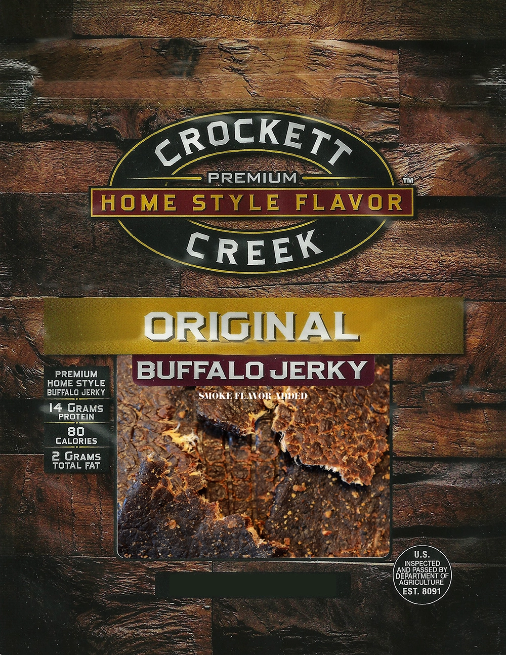 Crockett Creek Original Buffalo Jerky