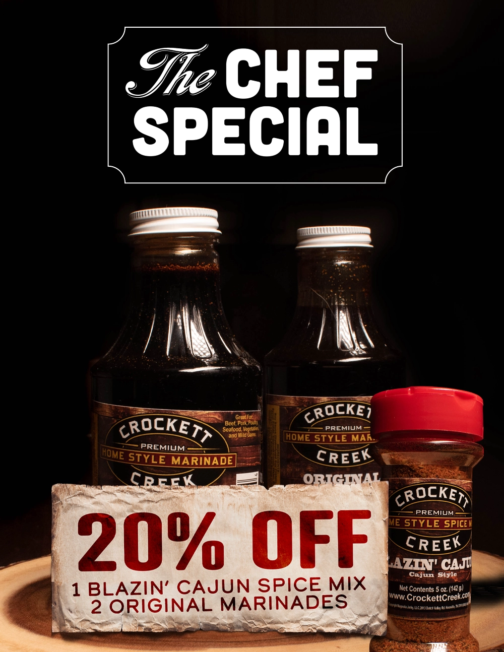 Crockett Creek Chef Special