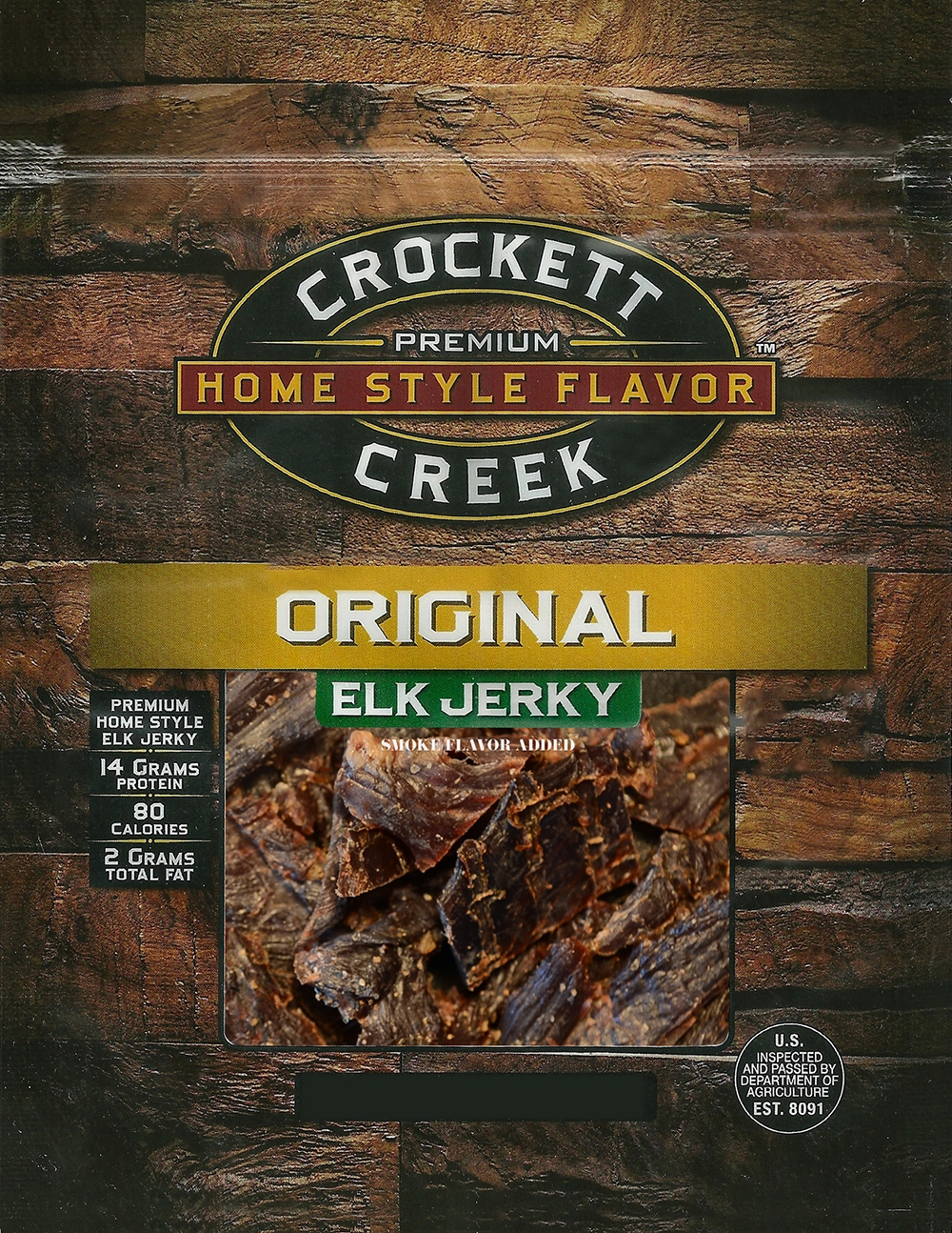 Crockett Creek Original Elk Jerky